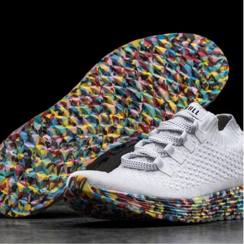 Nobull White Wild Knit Runner